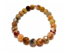 OPALE DE FEU FACETTE 8MM