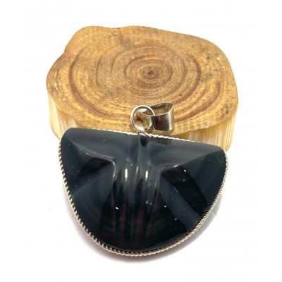 OBSIDIENNE OEIL CELESTE PAPILLON