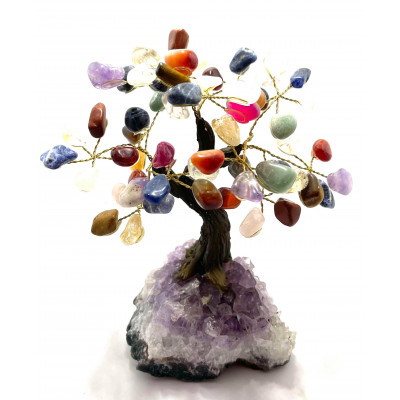 ARBRE DE VIE AGATE MULTICOLORE