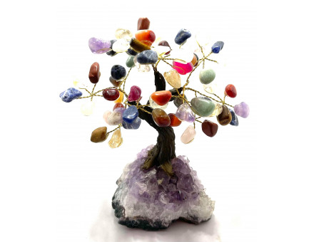 ARBRE DE VIE AGATE MULTICOLORE