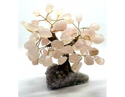 ARBRE DE VIE QUARTZ ROSE