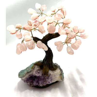 ARBRE DE VIE QUARTZ ROSE