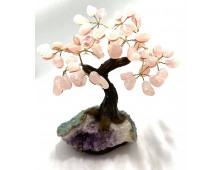 ARBRE DE VIE QUARTZ ROSE