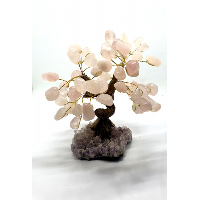 ARBRE DE VIE QUARTZ ROSE