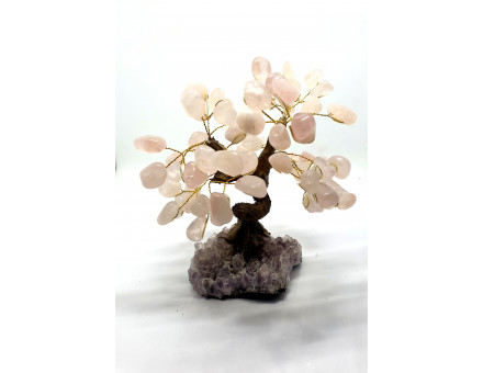 ARBRE DE VIE QUARTZ ROSE