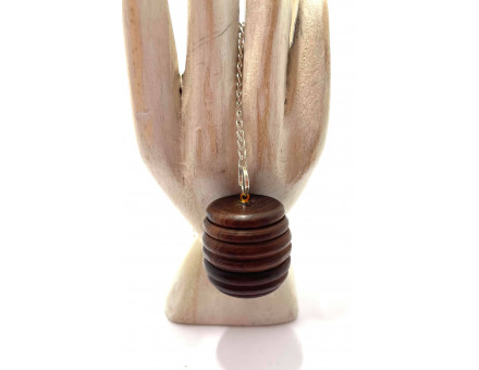 PENDULE BOIS AVEC TÉMOIN