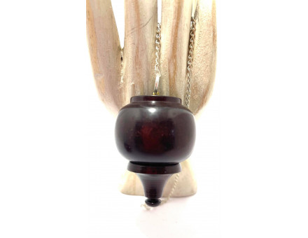 PENDULE BOIS AVEC TÉMOIN
