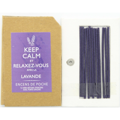 ENCENS DE POCHE - RELAXEZ VOUS AVEC LA LAVANDE