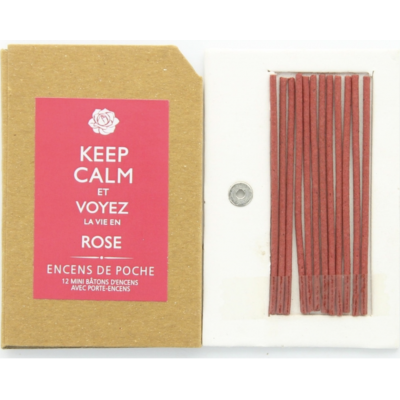 ENCENS DE POCHE - VOYEZ LA VIE EN ROSE