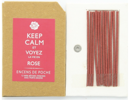 ENCENS DE POCHE - VOYEZ LA VIE EN ROSE