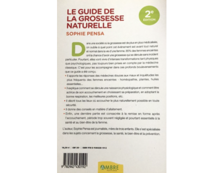 GUIDE DE LA GROSSESSE NATURELLE