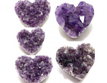 COEUR AMETHYSTE DRUSE MM