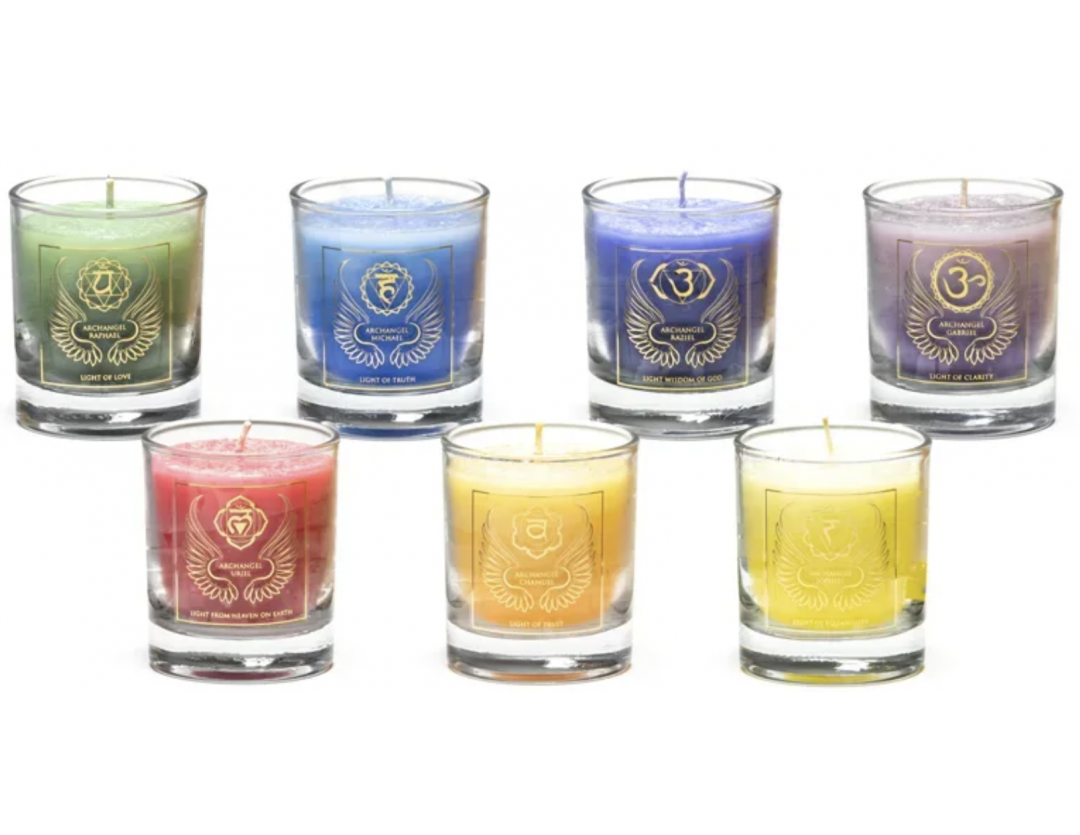 BOUGIE ARCHANGE CHAKRA PARFUMEE