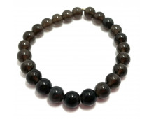 OBSIDIENNE FUMEE 8 MM