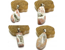 AGATE ROSETTE - COTON CANDY