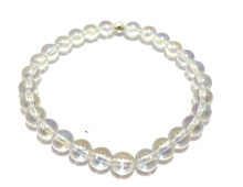 AQUA AURA 8MM - BRACELET LITHOTHÉRAPIE