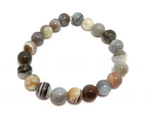AGATE BOTSWANA EXTRA 8MM - BRACELET LITHOTHÉRAPIE