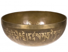 BOL CHANTANT GRAVÉ BOUDDHA MÉDECINE