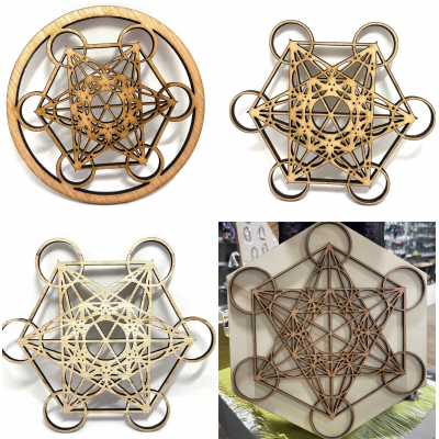 CUBE DE MÉTATRON BOIS
