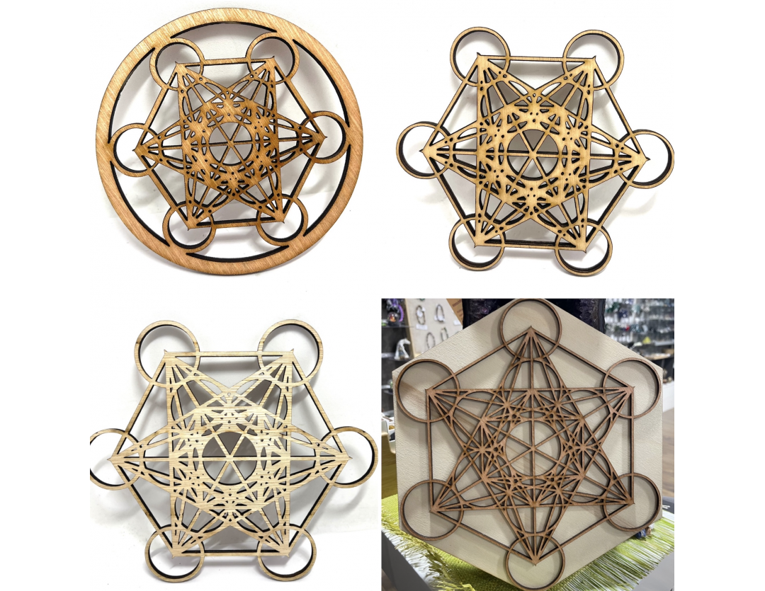 CUBE DE MÉTATRON BOIS