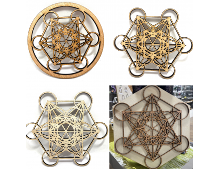 CUBE DE MÉTATRON BOIS