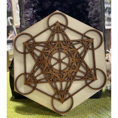 CUBE DE MÉTATRON BOIS