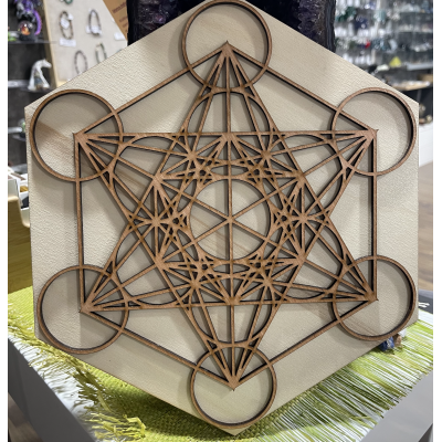 CUBE DE MÉTATRON BOIS