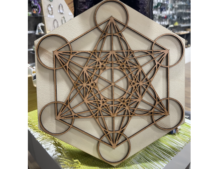 CUBE DE MÉTATRON BOIS
