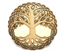 DÉCORATION MURALE ARBRE DE VIE BOIS