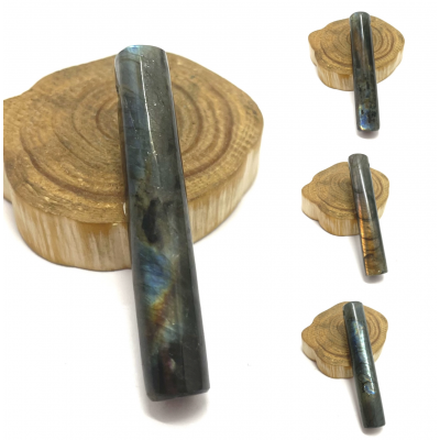 LABRADORITE PERCÉE CYLINDRE