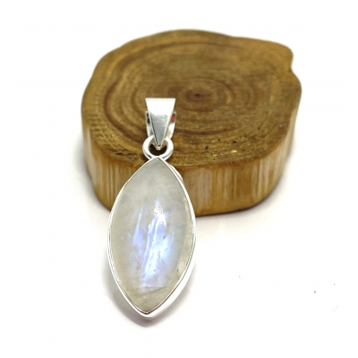 PÉRISTÉRITE SERTI - LABRADORITE BLANCHE