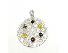 FLEUR DE VIE - AMBRE  & ARGENT