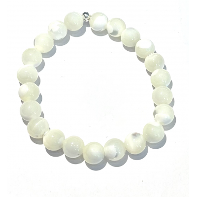 NACRE 8 MM BLANCHE