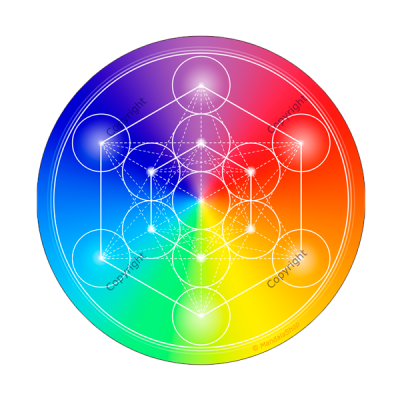 DISQUE HARMONISANT - METATRON 7 RAYONS