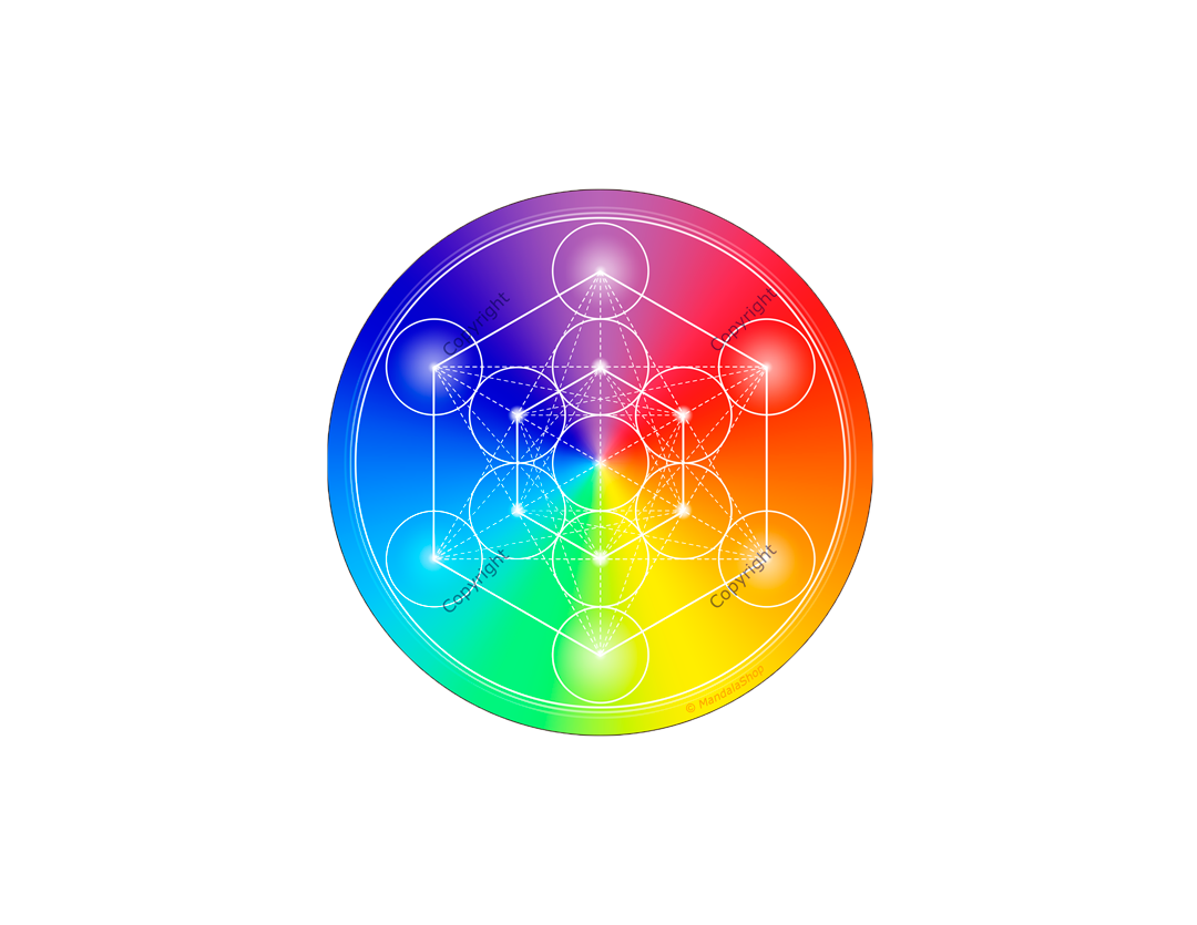 DISQUE HARMONISANT - METATRON 7 RAYONS