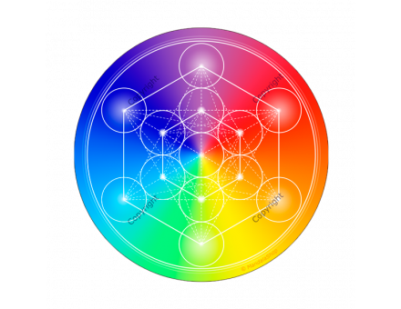 DISQUE HARMONISANT - METATRON 7 RAYONS