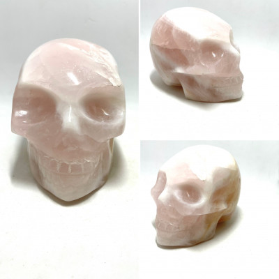 CRÂNE DE CRISTAL - QUARTZ ROSE