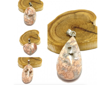 AGATE ROSETTE - COTON CANDY