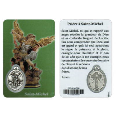 CARTE MEDAILLE ST MICHEL