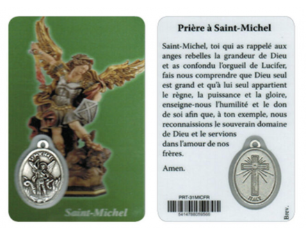 CARTE MEDAILLE ST MICHEL