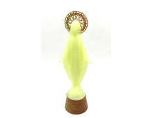 STATUE FLUORESCENTE VIERGE MIRACULEUSE