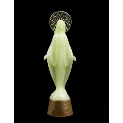 STATUE FLUORESCENTE VIERGE MIRACULEUSE