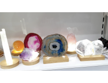 BASE DE LUMIÈRE POUR MINÉRAUX