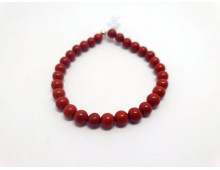 JASPE ROUGE 6MM - BRACELET LITHOTHÉRAPIE