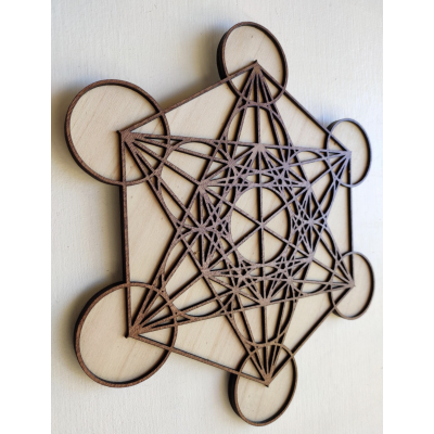 CUBE DE MÉTATRON BOIS