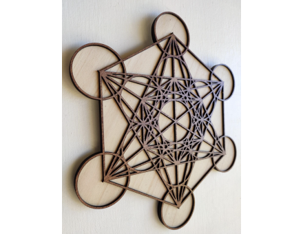CUBE DE MÉTATRON BOIS