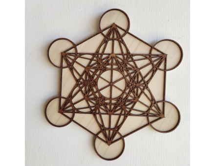 CUBE DE MÉTATRON BOIS