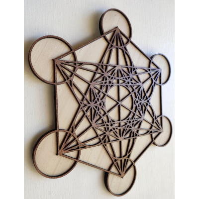 CUBE DE MÉTATRON BOIS