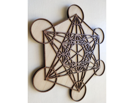 CUBE DE MÉTATRON BOIS