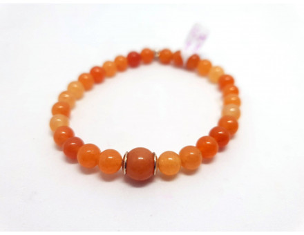 AVENTURINE ORANGE 6MM